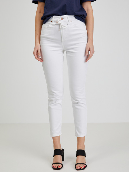 Orsay Blugi albi de damă slouchy ORSAY