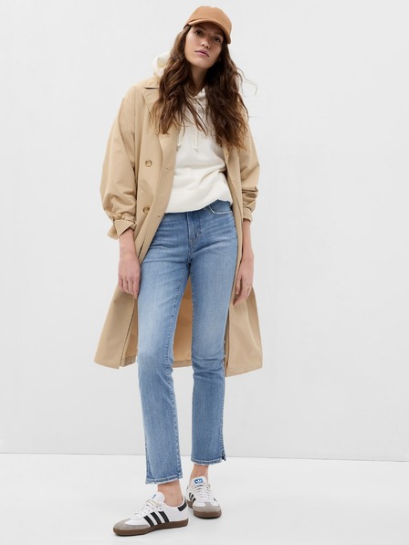 GAP Blugi slim Mid Rise Split-Hem Vintage GAP