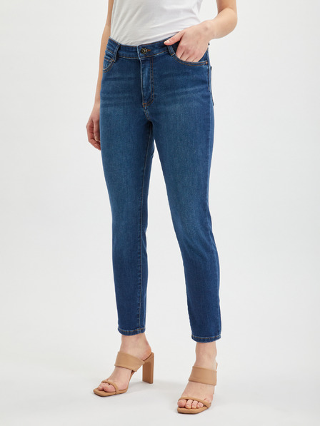 Orsay Blugi skinny fit albastru închis pentru femei ORSAY