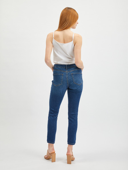 Orsay Blugi skinny fit albastru închis pentru femei ORSAY