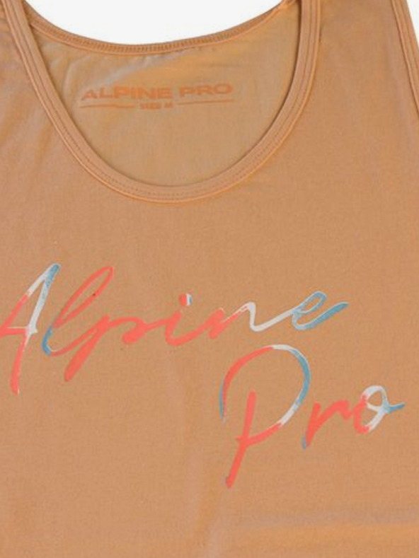 ALPINE PRO Tricou pentru femei de culoare caise ALPINE PRO Ona