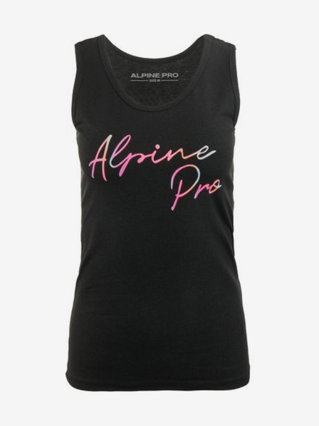 ALPINE PRO Tricou negru pentru femei ALPINE PRO Ona