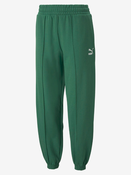 Puma Pantaloni de trening pentru femei Puma verde închis
