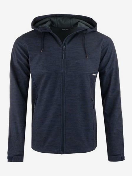 ALPINE PRO Geacă sport softshell albastru închis pentru bărbați ALPINE PRO Hedeg