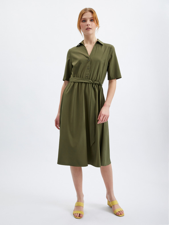 Orsay Rochie de damă kaki ORSAY