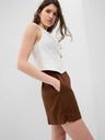 GAP Lână pantaloni scurți cu talie elastică GAP