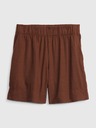 GAP Lână pantaloni scurți cu talie elastică GAP