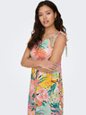 Jacqueline de Yong Rochie maxi florală verde și roz pentru femei JDY Daisy