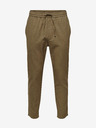 ONLY & SONS Pantaloni bărbătești maro din amestec de in ONLY & SONS Linus