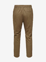 ONLY & SONS Pantaloni bărbătești maro din amestec de in ONLY & SONS Linus