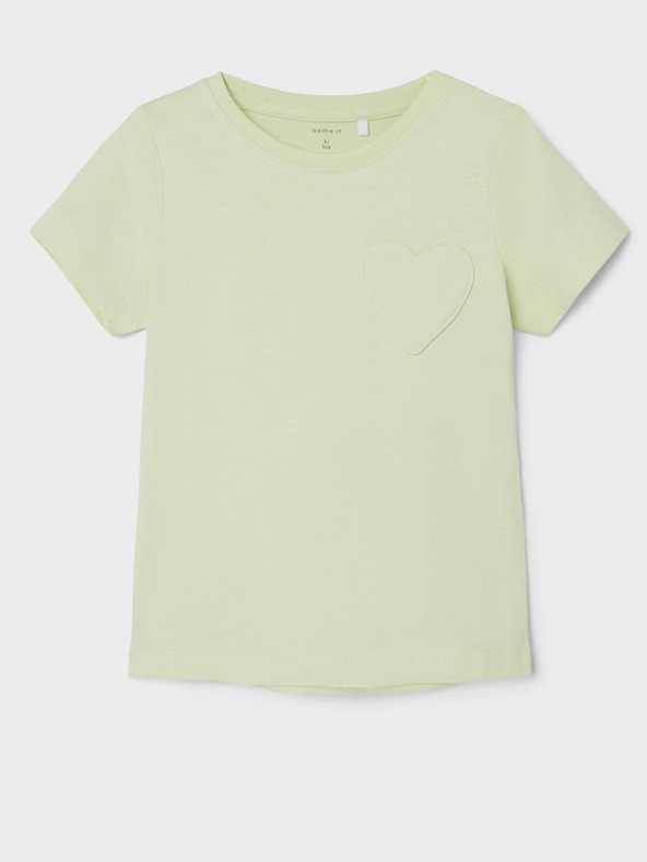 name it Tricou pentru fete verde deschis, cu numele Dorthe