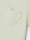 name it Tricou pentru fete verde deschis, cu numele Dorthe
