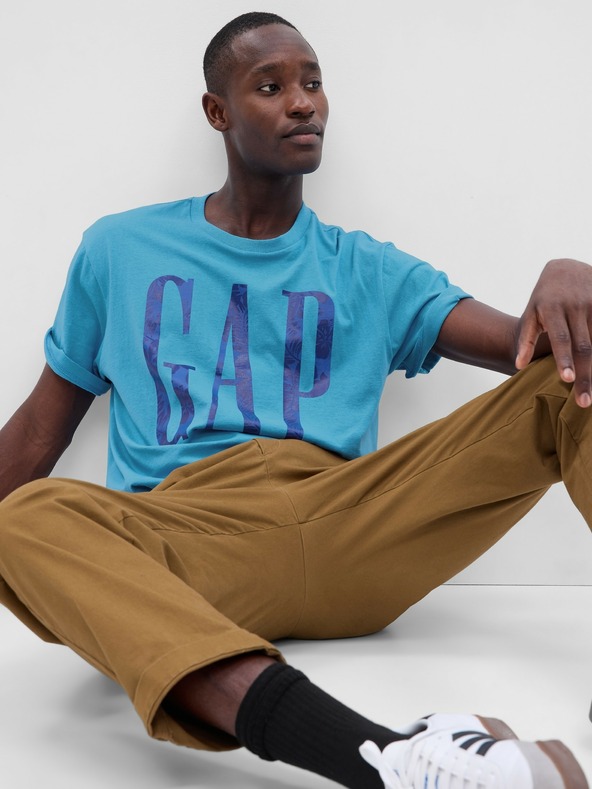 GAP Tricou cu logo tropical GAP