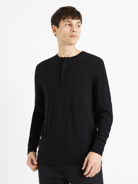 Celio Pulover Celio Decanoe negru pentru bărbați