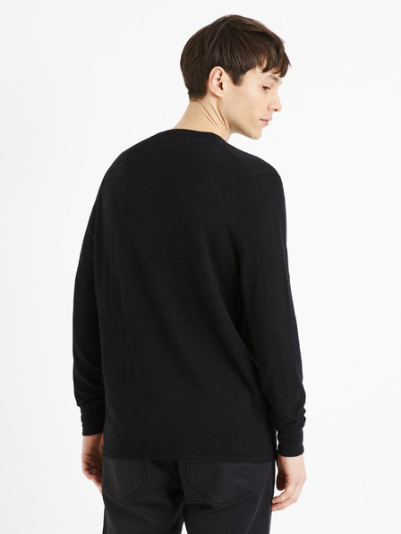 Celio Pulover Celio Decanoe negru pentru bărbați