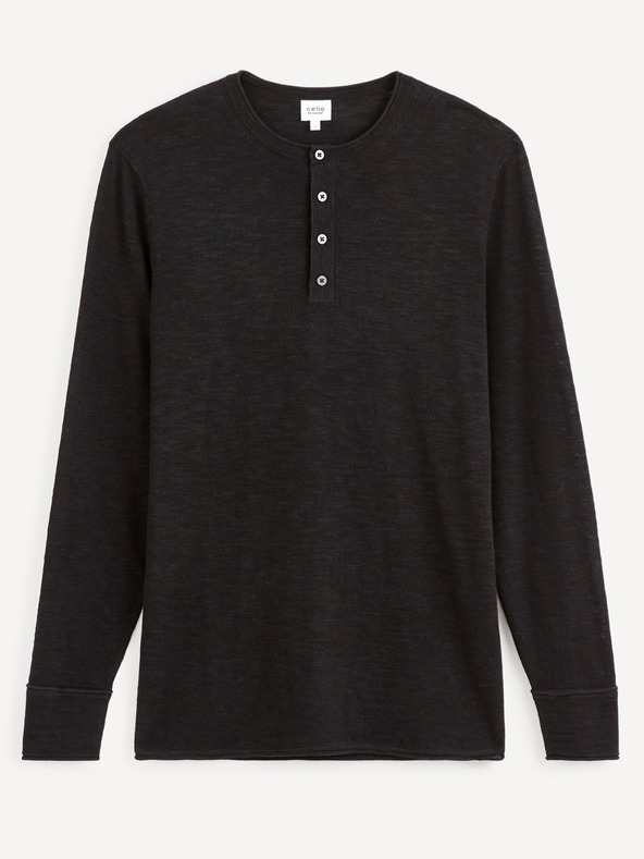 Celio Pulover Celio Decanoe negru pentru bărbați