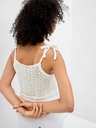 GAP Top croșetat crop GAP