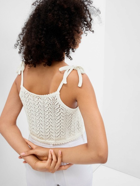 GAP Top croșetat crop GAP