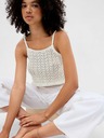 GAP Top croșetat crop GAP