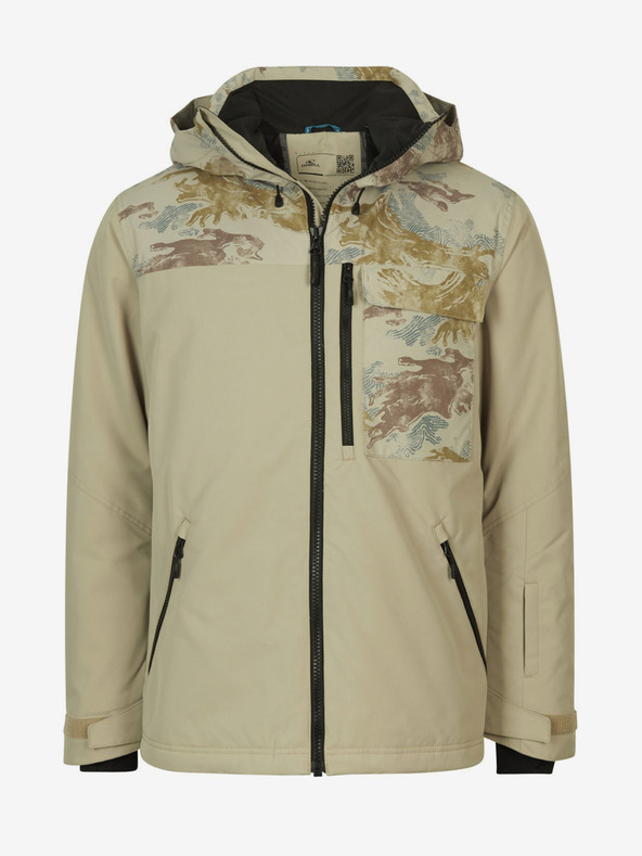 O'Neill Jachetă de iarnă kaki pentru bărbați O'Neill UTLTY JACKET