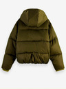 Scotch & Soda Jachetă matlasată verde pentru femei Scotch & Soda