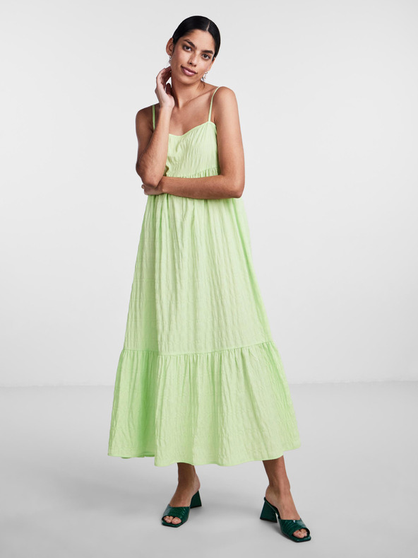 Pieces Rochie maxi verde deschis pentru femei Pieces Louise