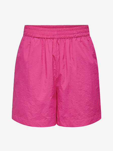 ONLY Pantaloni scurți roz închis pentru femei ONLY Nellie
