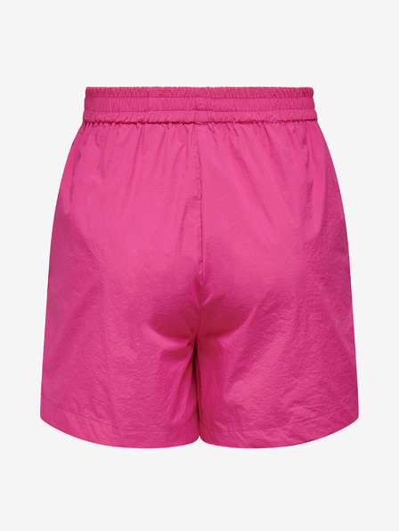 ONLY Pantaloni scurți roz închis pentru femei ONLY Nellie