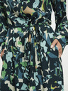 Fransa Rochie midi de dama Fransa albastru-verde