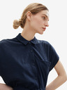 Tom Tailor Rochie midi cămașă pentru femei Tom Tailor albastru închis