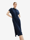 Tom Tailor Rochie midi cămașă pentru femei Tom Tailor albastru închis