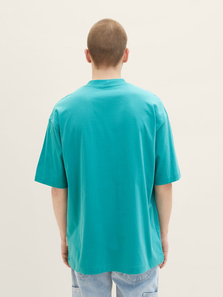 Tom Tailor Denim Tricou turcoaz pentru bărbați Tom Tailor Denim