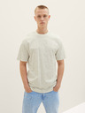 Tom Tailor Denim Tricou crem cu model pentru bărbați Tom Tailor Denim