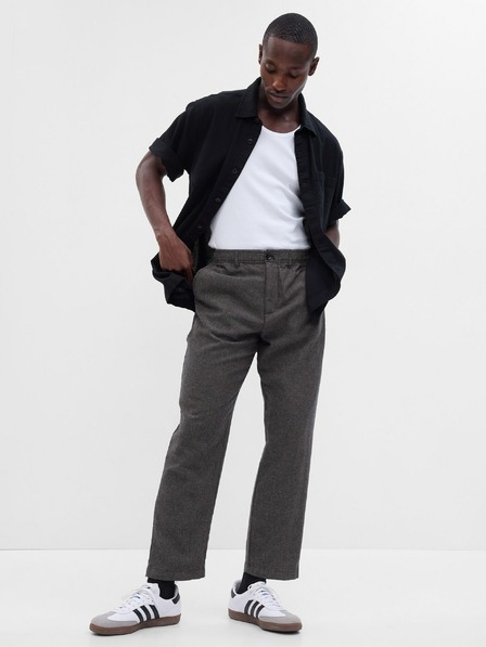 GAP Pantaloni din in relaxed taper GAP