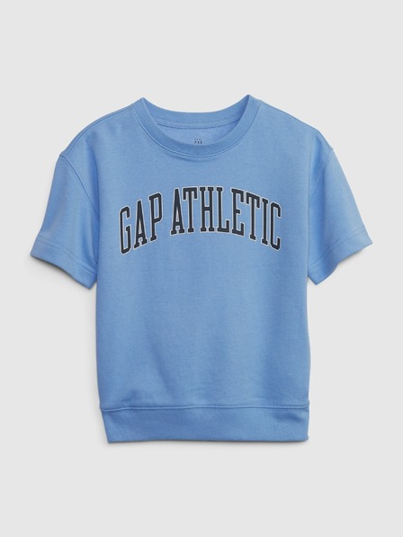 GAP Baby hanorac cu mânecă scurtă GAP Athletic