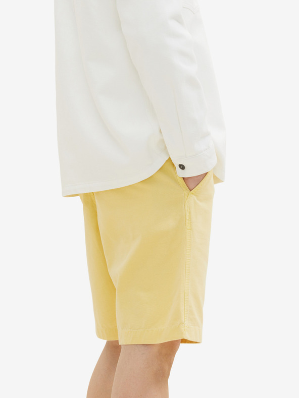 Tom Tailor Pantaloni scurți din denim galben pentru bărbați Tom Tailor