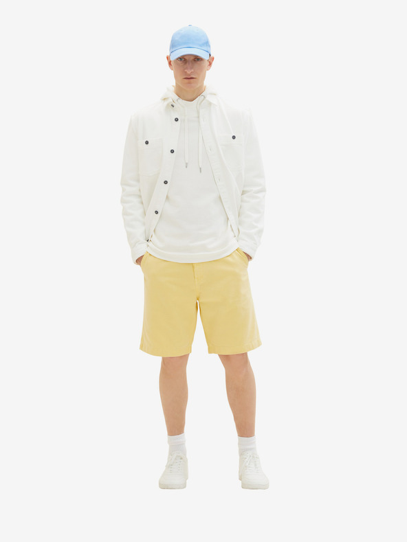 Tom Tailor Pantaloni scurți din denim galben pentru bărbați Tom Tailor