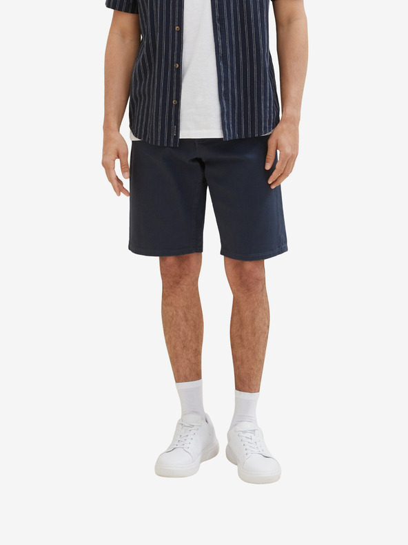 Tom Tailor Pantaloni scurți din denim albastru închis pentru bărbați Tom Tailor