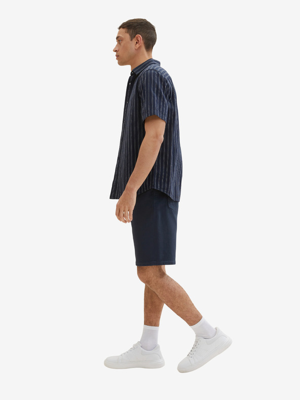 Tom Tailor Pantaloni scurți din denim albastru închis pentru bărbați Tom Tailor