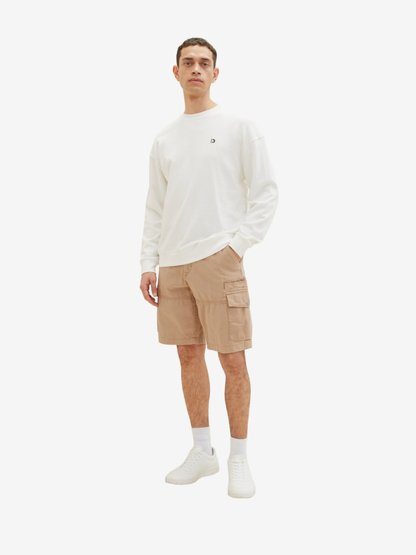 Tom Tailor Pantaloni scurți cu buzunare de culoare maro deschis pentru bărbați Tom Tailor