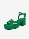 Love Moschino Sandale verzi pentru femei Love Moschino