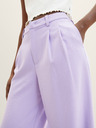 Tom Tailor Denim Pantaloni cu picior larg pentru femei mov deschis Tom Tailor Denim
