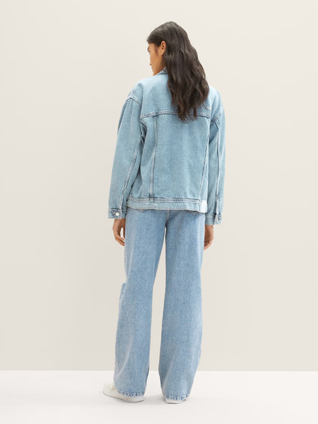 Tom Tailor Denim Blugi largi pentru femei, albastru deschis Tom Tailor Denim