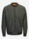 ONLY & SONS Bomber ONLY & SONS Joshua verde închis pentru bărbați