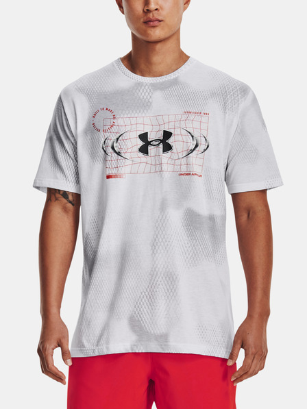 Under Armour Tricou bărbătesc Under Armour UA FBTL AOP METAL LOGO SS