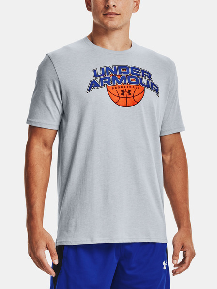 Under Armour Tricou bărbați Under Armour UA BBALL BRANDED WRDMRK SS