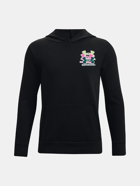 Under Armour Pulover băiat Under Armour UA Rival Fleece ANAML Hoodie