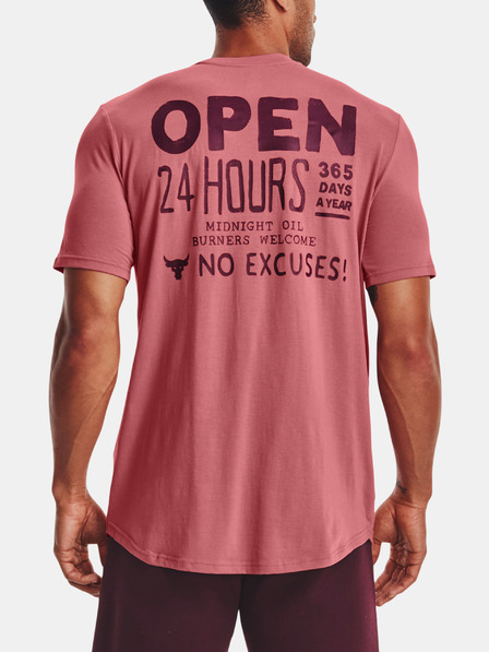 Under Armour Tricou bărbați Under Armour UA PJT ROCK OPEN 24 HOURS SS