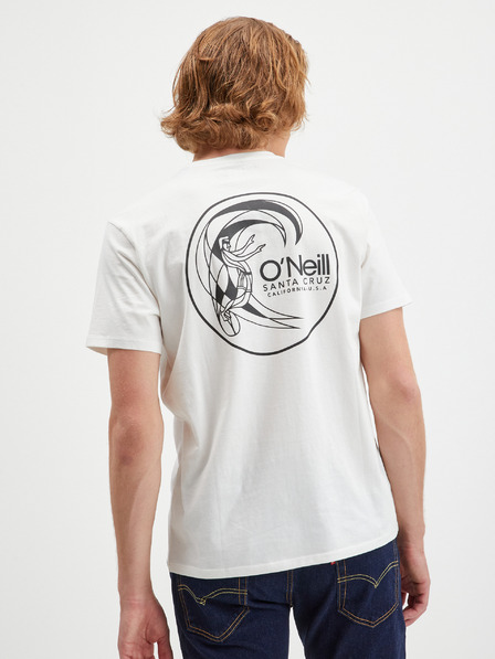 O'Neill Tricou alb O'Neill Circle Surfer pentru bărbați