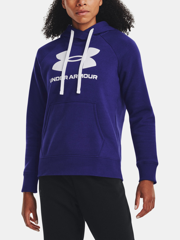 Under Armour Hanorac femei Under Armour Rival Fleece Logo Hoodie